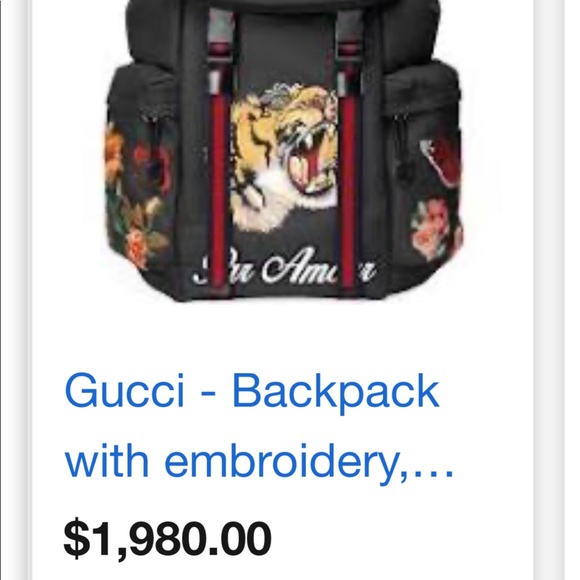 Gucci backapack - Picture 6 of 7